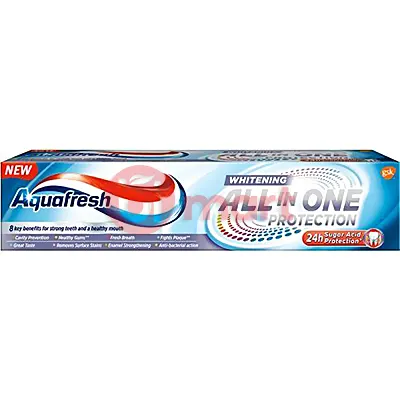 Aquafresh zubní pasta all in one protection bacterial defence 100ML 3