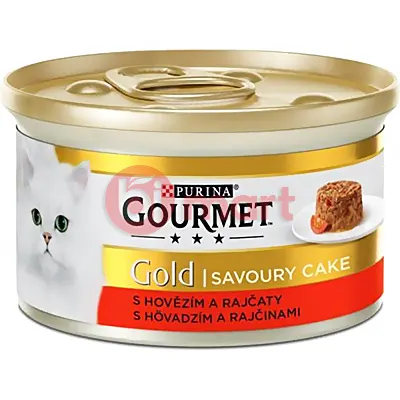 Gourmet Gold konzerva dušené +králík +játra 85g 22