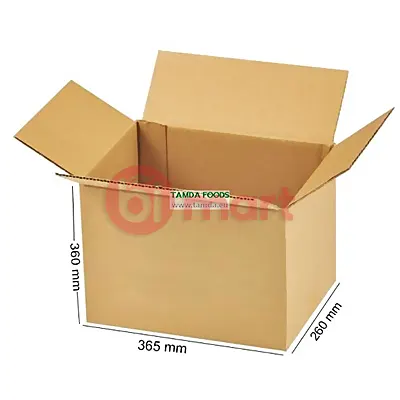 Krabice z třívrstvého kartonu 365x260x360 2