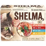 Shelma Sterilised granule losos grain-free 750g 13