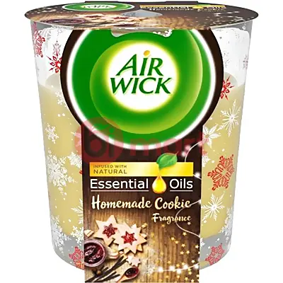 Air Wick svíčka essential oils apple-warm cinnamon 105g 5