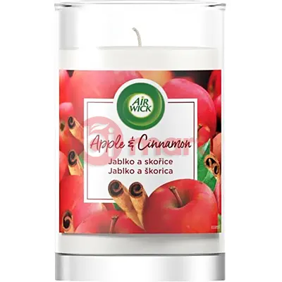 Air Wick svíčka essential oils apple-warm cinnamon 105g 7
