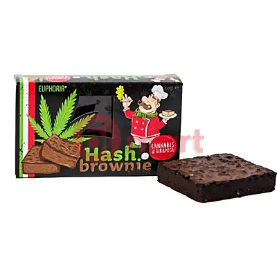 Euphoria Hash brownie cannabis – tiramisu 55g 2