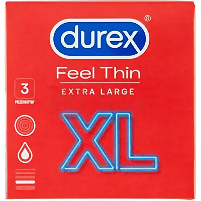 Durex feel thin extra lubricated 3ks 5