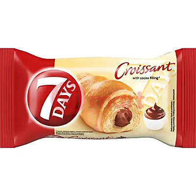 7Days croissant cocoa filling 60g 2