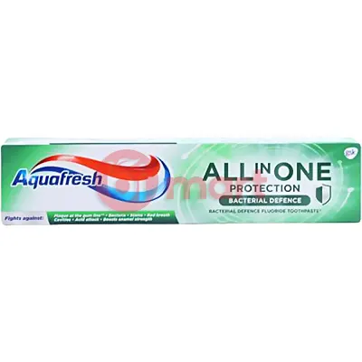Aquafresh zubní pasta all in one protection bacterial defence 100ML 2
