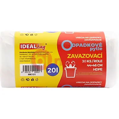 Alufix pytle na odpad 110l 70x100cm ldpe černé 10ks 30