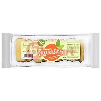 Bergen cookies chocolate chip with orange 130g 5